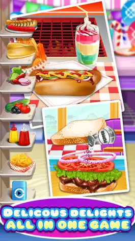 Game screenshot Crazy Food Maker Kitchen Salon - Chef Dessert Simulator & Street Cooking Games for Kids! hack