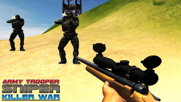 Army Trooper Sniper Killer War - Sniper Assassin First Person Shooter Game