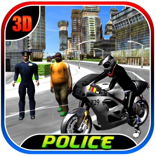 Crime City Police Bike Driver iOS App