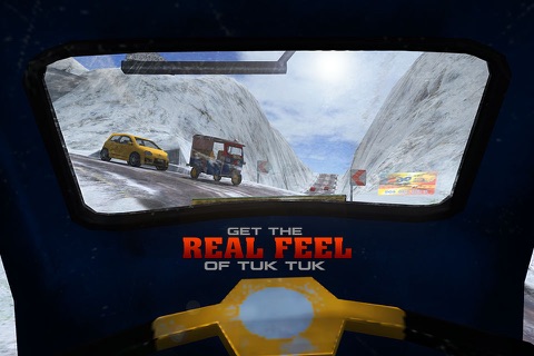 Tuk Tuk Rickshaw Hill Climbing screenshot 2