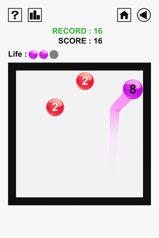2048 Puzzle Billiard screenshot 2