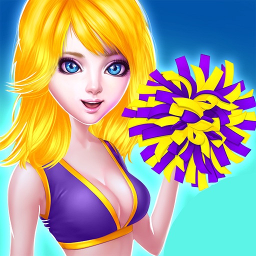 All-star Cheerleader Queen : High School Sport gymnastics Girl dress up games for girls