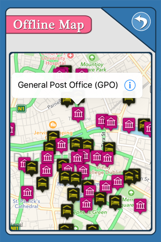 Dublin Offline City Travel Guide screenshot 2
