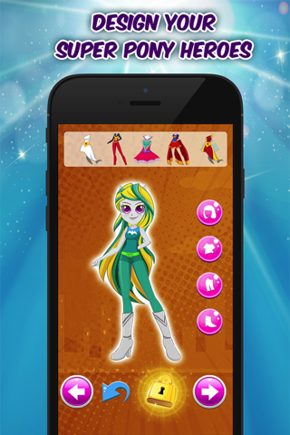 My Pony Heroes - Ever After Little Bratz Girl Big DressUp Games screenshot 4