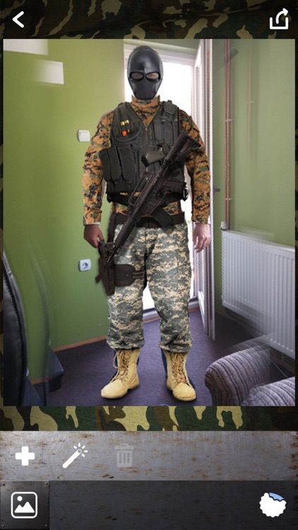 Military Suit Photo Montage – Army Uniform Picture Studio Editor for Soldiers screenshot-4