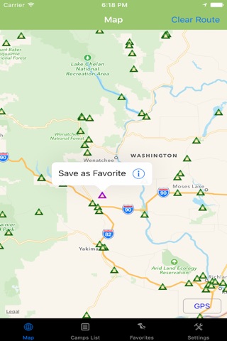 Washington – Camping & RV's screenshot 3