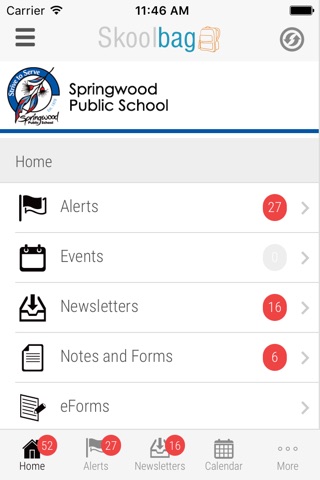 Springwood Public School - Skoolbag screenshot 2