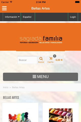 Pinturas Sagrada Familia screenshot 4