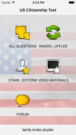 Game screenshot US Citizenship Test Audio 2019 mod apk