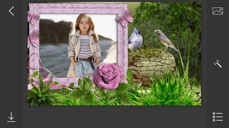 Forest Photo Frames - make eligant and awesome photo using new photo frames screenshot-3