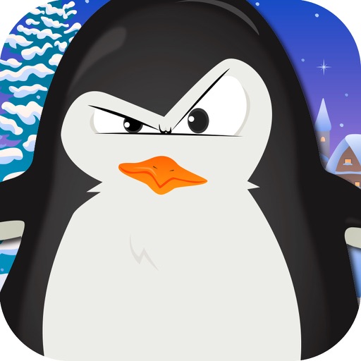 Ice Skate Adventure of Cute Penguin Madness icon