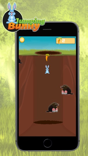 Jumping Bunny 2D - Dodge The Enemy, Tap to Hop and Bounce To(圖5)-速報App