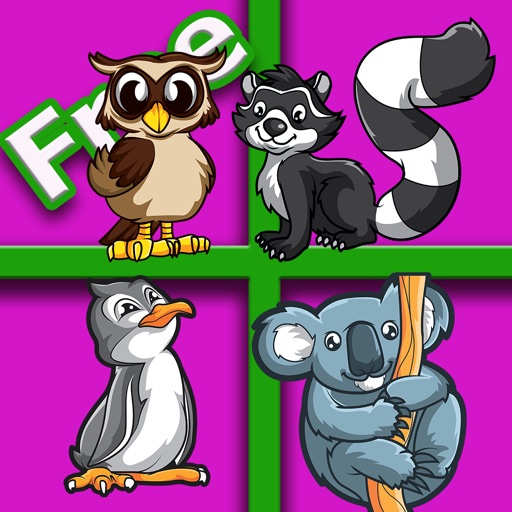 New Kids Coloring Book Funny Cute Animals Paint iOS App