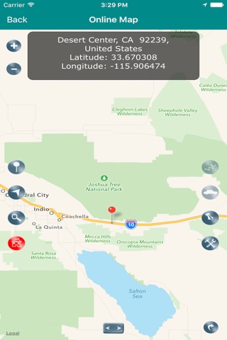 Joshua Tree National Park Map! screenshot 2