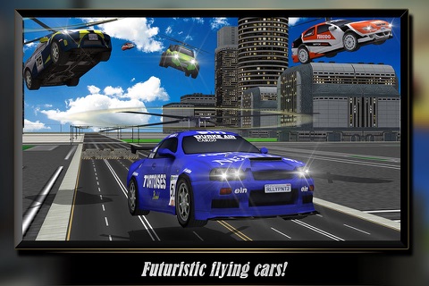 Helicopter Flying Muscle Car: Extreme Jet Airplane Flight Pilot Pro screenshot 2