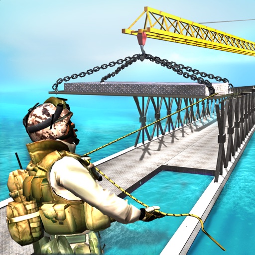 Army Truck Bridge Constructor - Realistic Crane Operator and Heavy Lifting Simulator iOS App