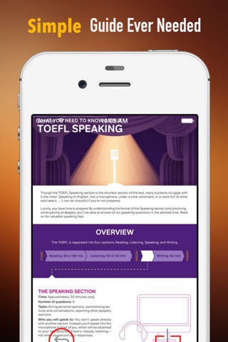 TOEFL Study Guide: Exam Prep Courses with Glossary screenshot 2
