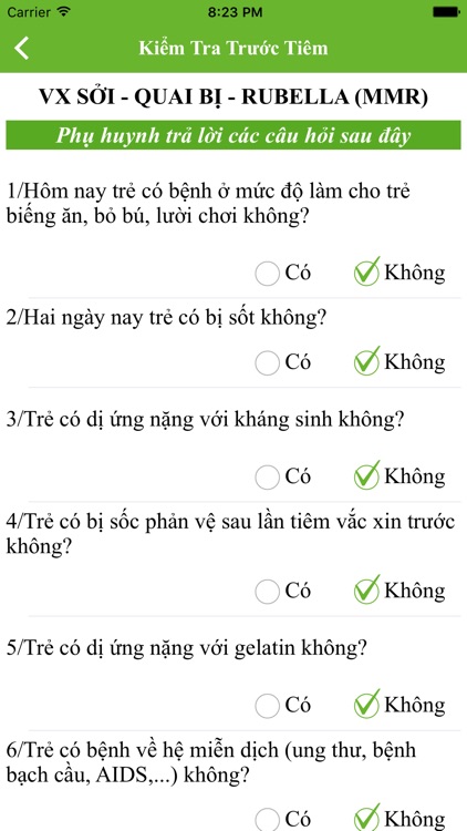 Tiêm Chủng Trẻ Em screenshot-3