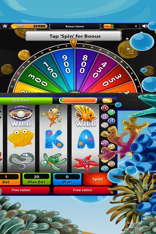 Goldfishy Slots Machine Fun screenshot 2