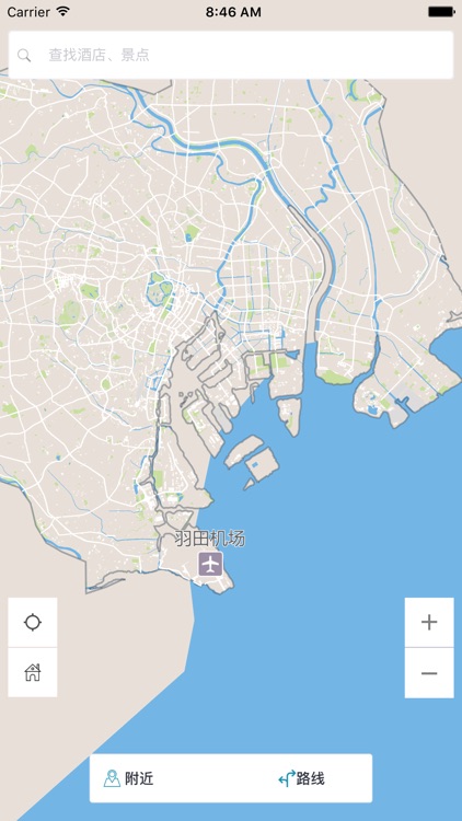 东京中文离线地图