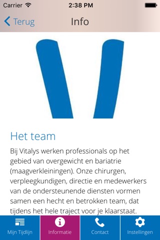 Vitalys Nederland screenshot 4
