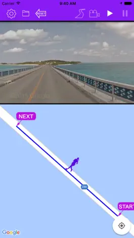 Game screenshot コース下見アプリ - 映像でランニング（ウォーキング）風景をプレビュー hack