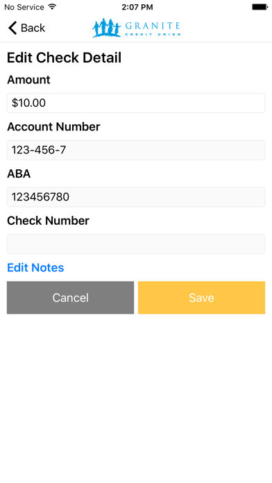 How to cancel & delete Granite Credit Union Mobile Deposit (Business) from iphone & ipad 4