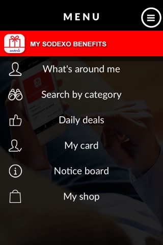 My Sodexo Benefits screenshot 2