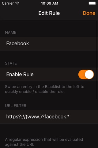 Blacklist - Website Blocker screenshot 4