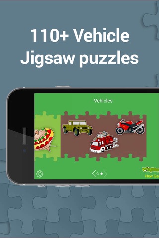 Sport, Music & Vehicles jigsaw puzzles for kids screenshot 2