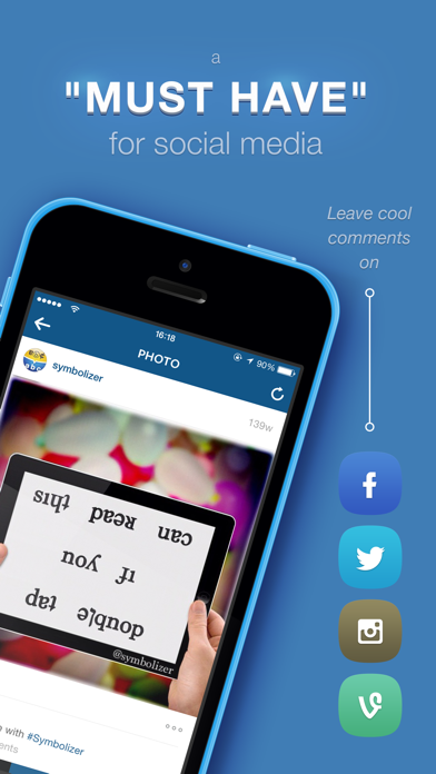 Symbolizer ⓒⓞⓞⓛ Instagram Comments, SMS Texts & Tweets Screenshot 4