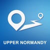 Upper Normandy, France Offline GPS Navigation & Maps