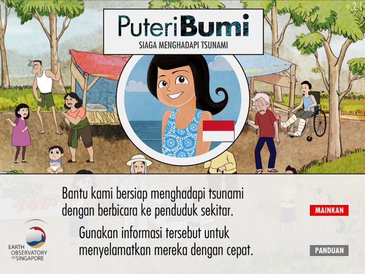 Puteri Bumi: Siaga menghadapi Tsunami