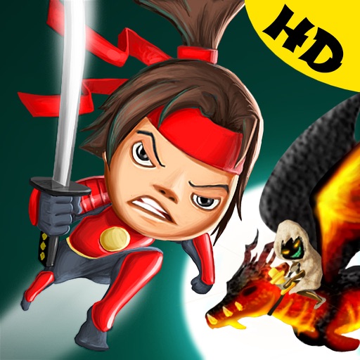 Sling Ninjas Vs Dragon Demons HD icon