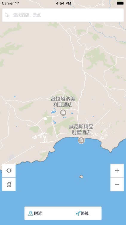 贝尼多姆中文离线地图-西班牙离线旅游地图支持步行自行车模式