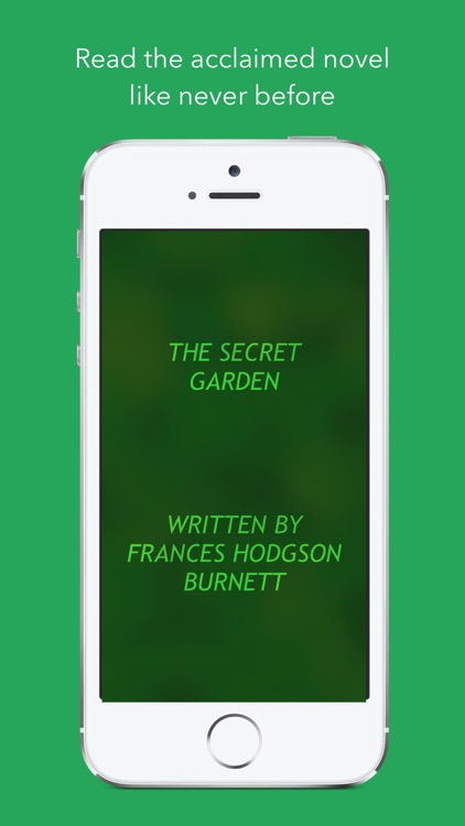 The Secret Garden - the renowned novel by Frances Hodgson Burnett