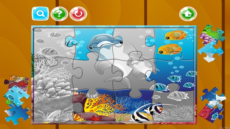 Jigsaw Puzzle Game : Learn and Fun for First Grade