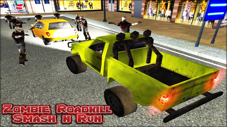 Zombie Roadkill Smash n Run 3D: Race & Kill - Crazy Zombies Car War Apocalypse screenshot-4