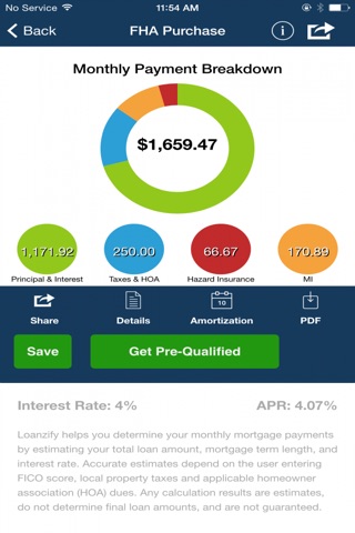 HLP Mortgage Calculator screenshot 3