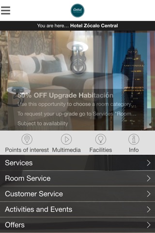 Central Hoteles App screenshot 2