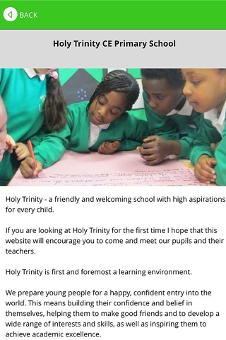 Holy Trinity CE Primary School UK screenshot 2