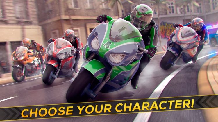 Extreme Motor Bike Cops Escape Racing Game For Pros