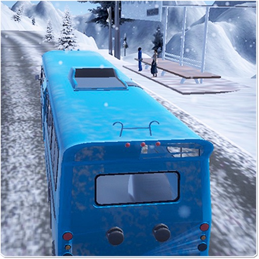 Hill Station Drive: Snow Bus Icon