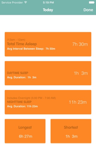 Sprout Baby Sleep Tracker screenshot 2