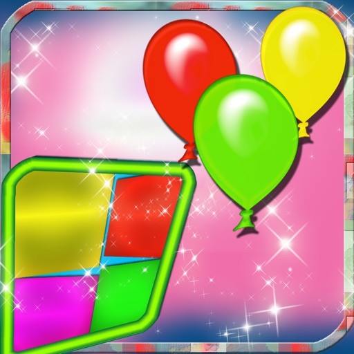 Color Balloons Memory Match Flash Cards Game