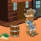 Here the cowboy found the treasure box ,but he can't able 2 get the box, so help him to get a box ,by using clues