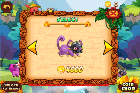 Yellow Cutie Monsters World Evolution- Mini Animal Survival Escape screenshot 2