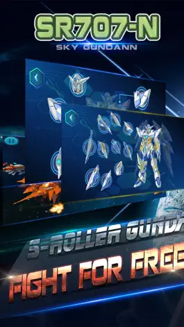 Game screenshot SR707-N: Sky Roller for Gundann Free, Simulator, Endless Shooting mod apk