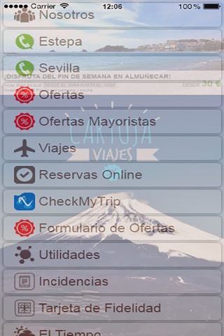 Cartuja Viajes screenshot 2