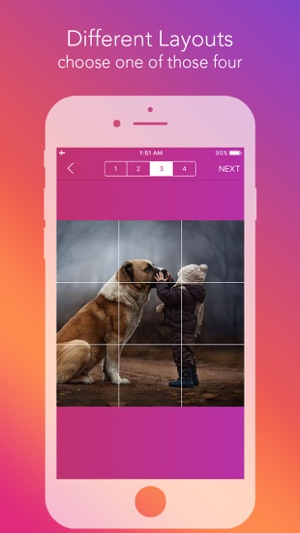 Griddy - Split Pic in Grids For Instagram Post(圖3)-速報App